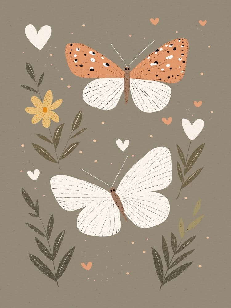 Cute butterflies