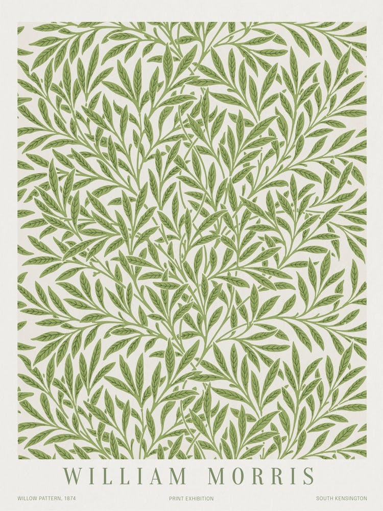 William Morris, Willow Pattern Living Room Dining Room