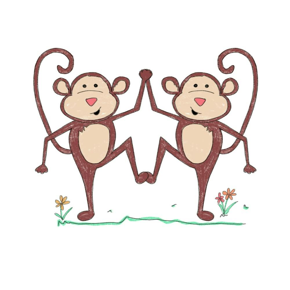 Two Monkeys