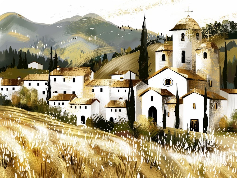 Village In The Countryside 1