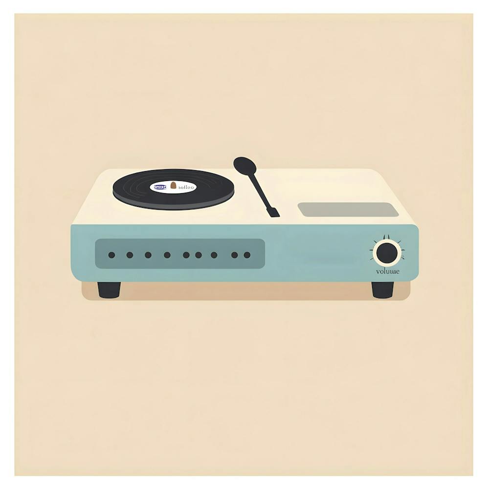 Vintage Turntable – A Nostalgic Music Experience