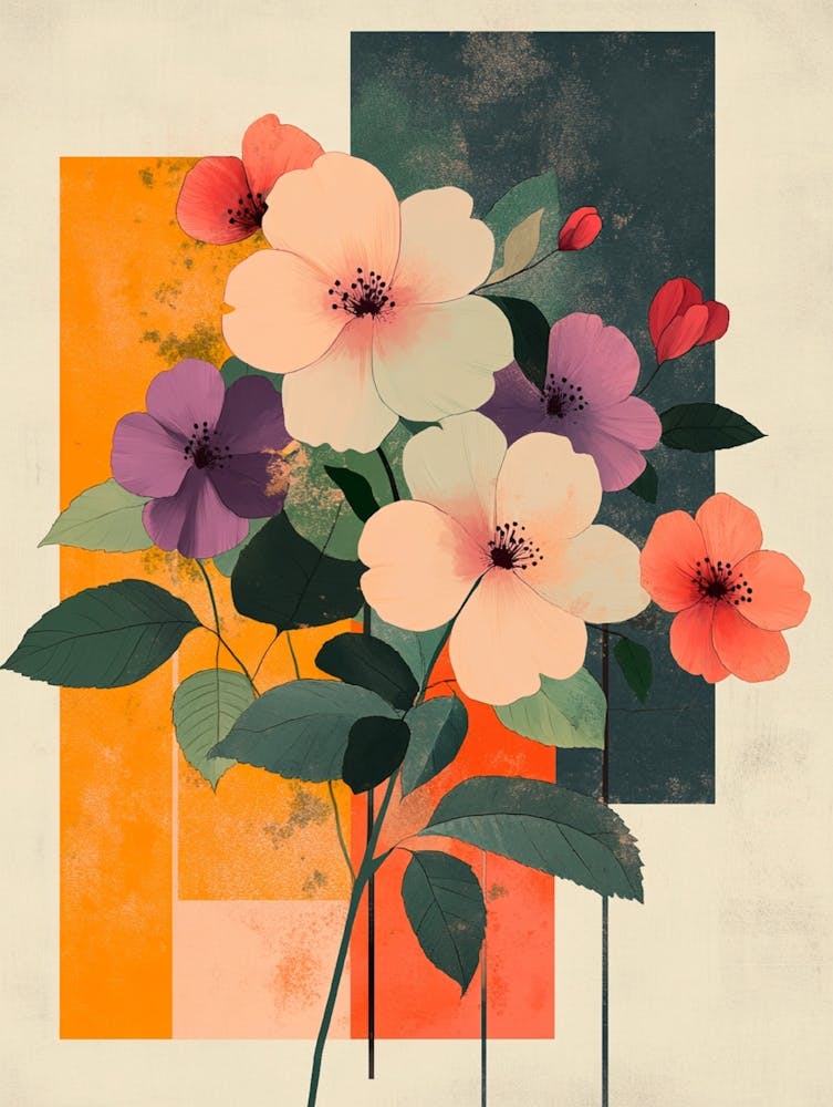 Abstract Flowers 4