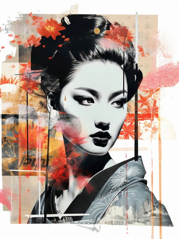 Geisha-Mädchen 1