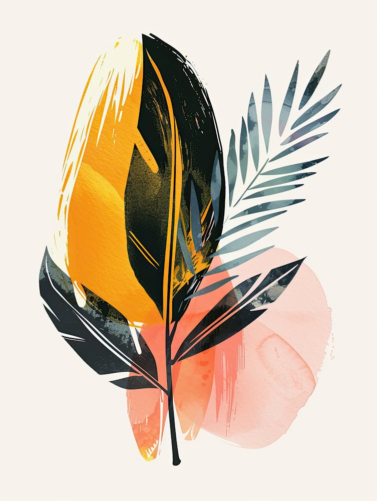 Atomic Blossoms Mid Century Style