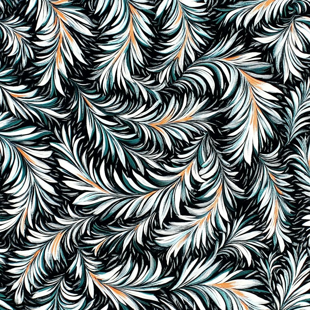 Abstract Floral Pattern