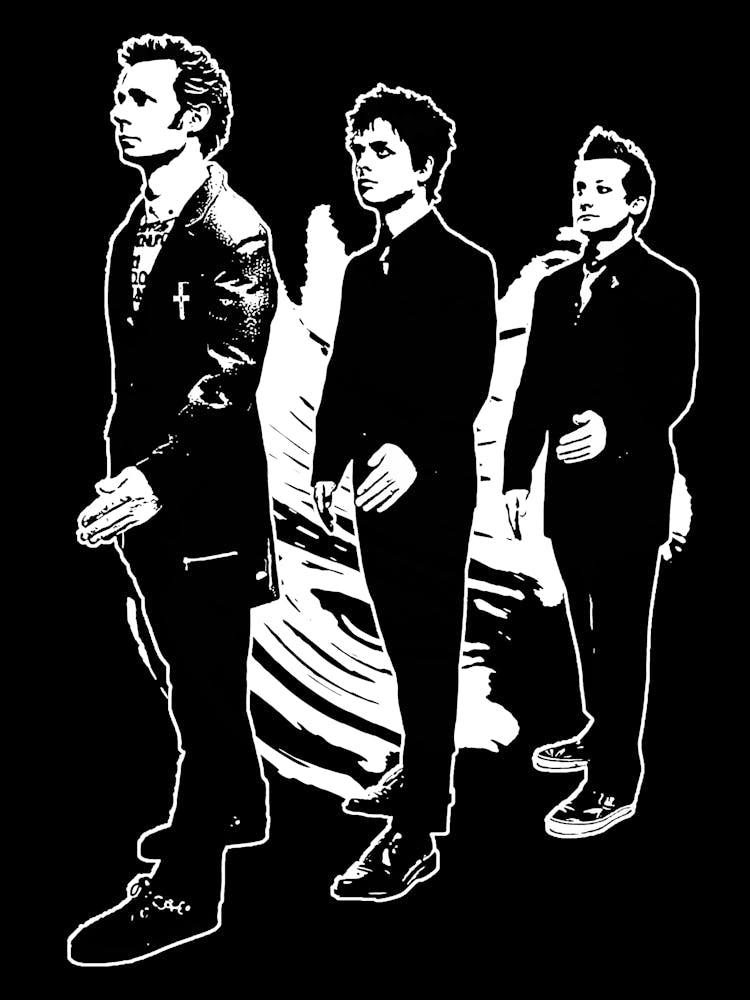Black N White Punkrock Star