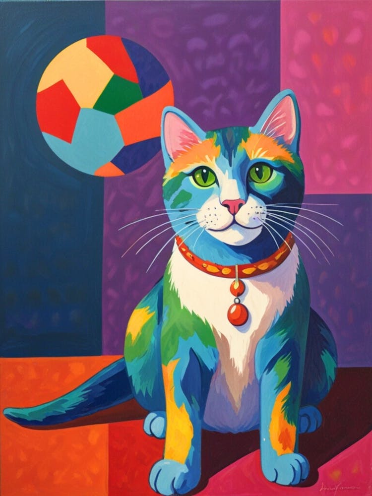 Colorful Cat 2