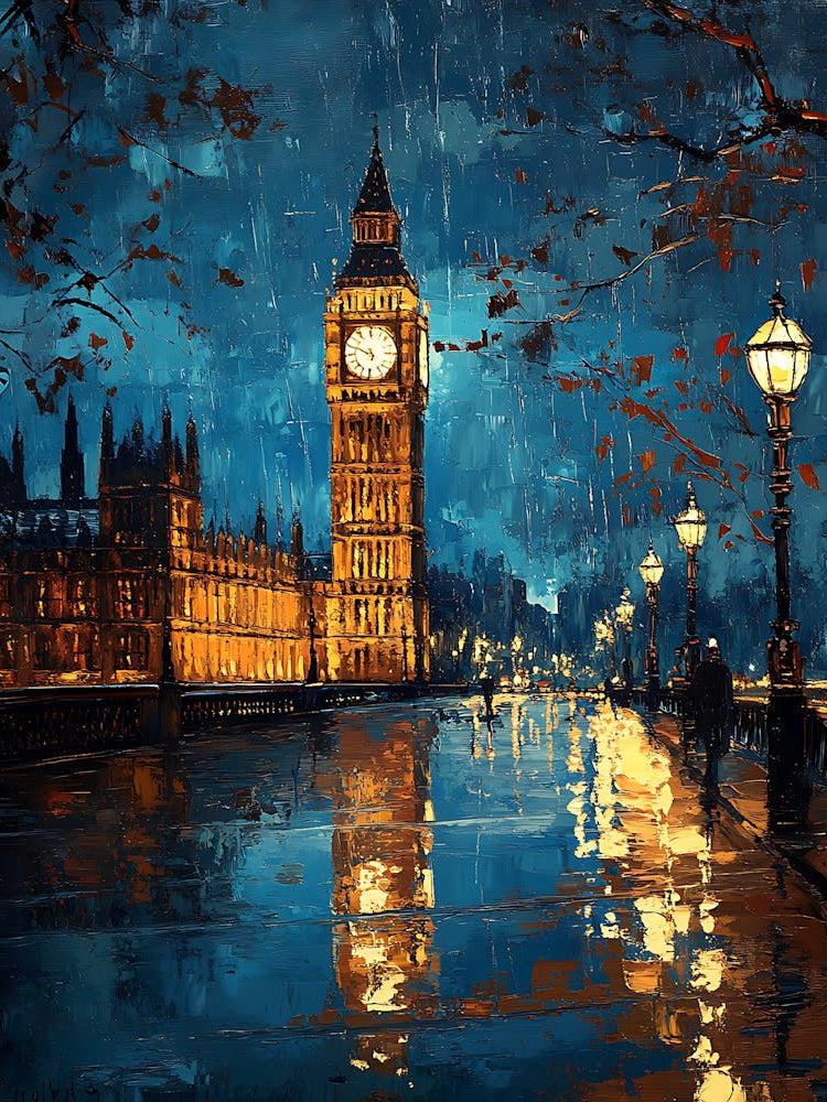 Big Ben At Night