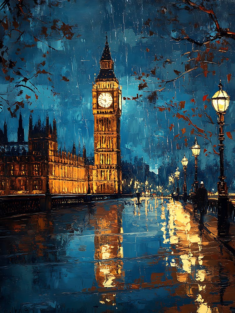 Big Ben At Night