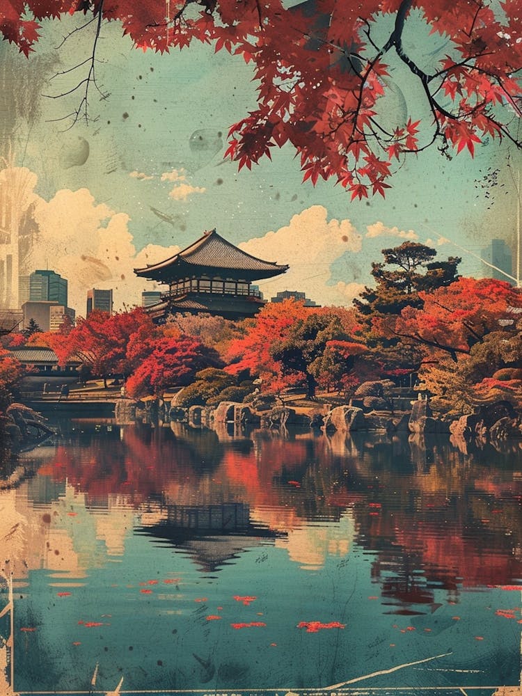 Ueno Park In Tokyo Mid Century Modern 1