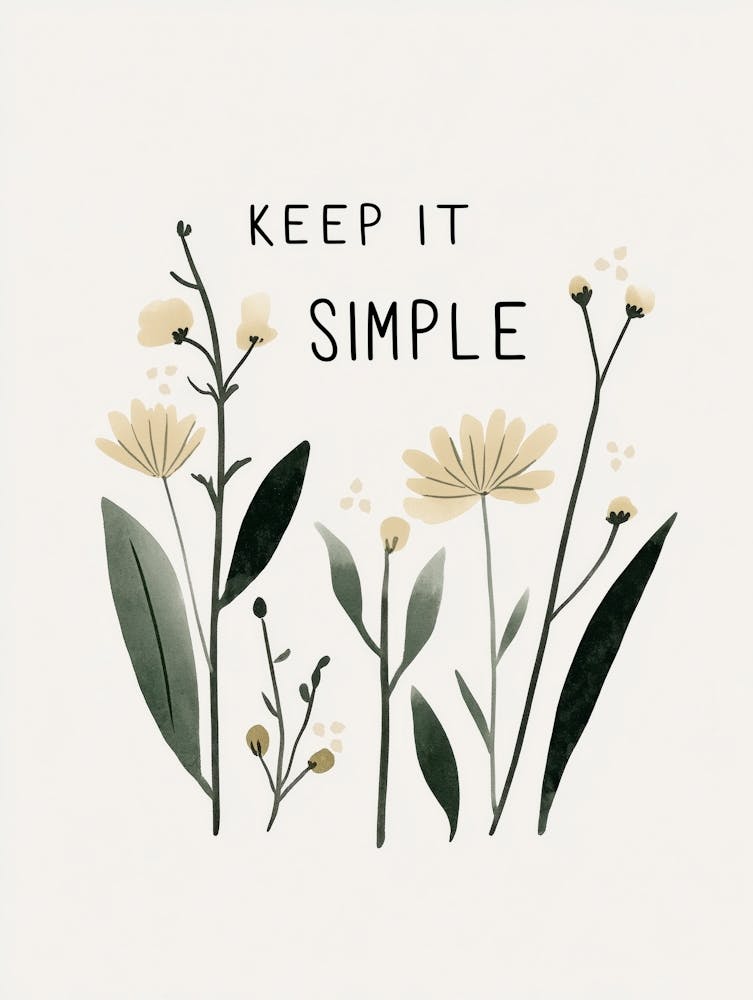 Keep It Simple No 3