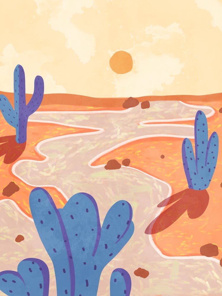 Path Through the Painted Desert