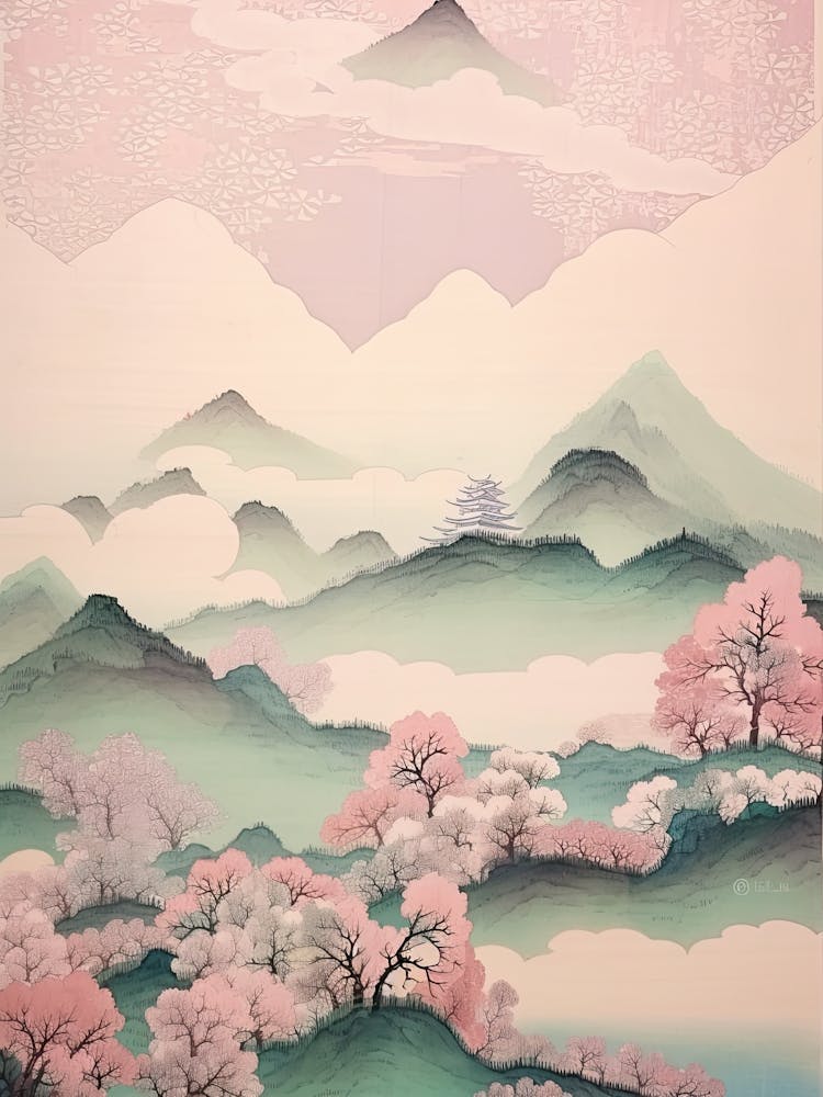 Mount Mitake In Tokyo, Japanese Landscape 4