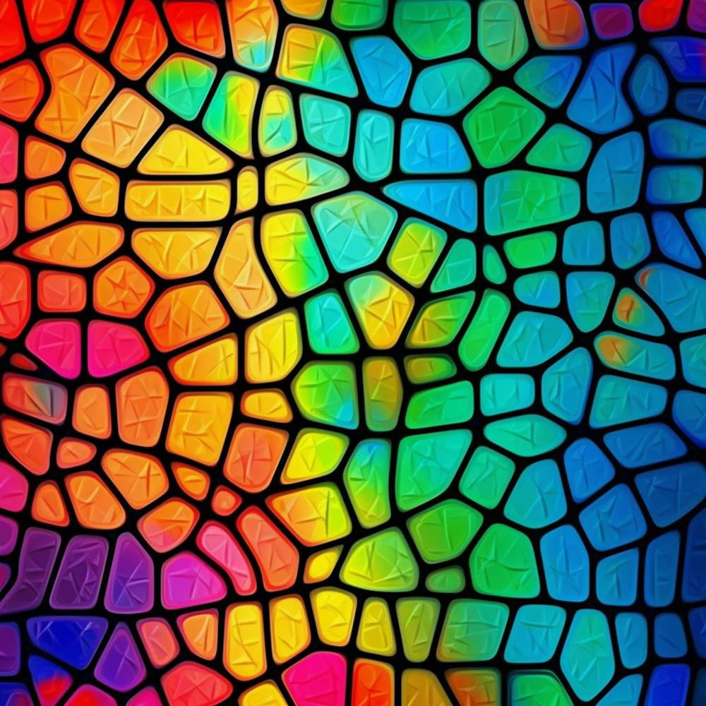 Stained Glass Background 4