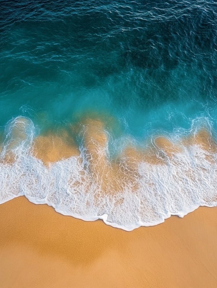 Aerial View Of A Beach 32