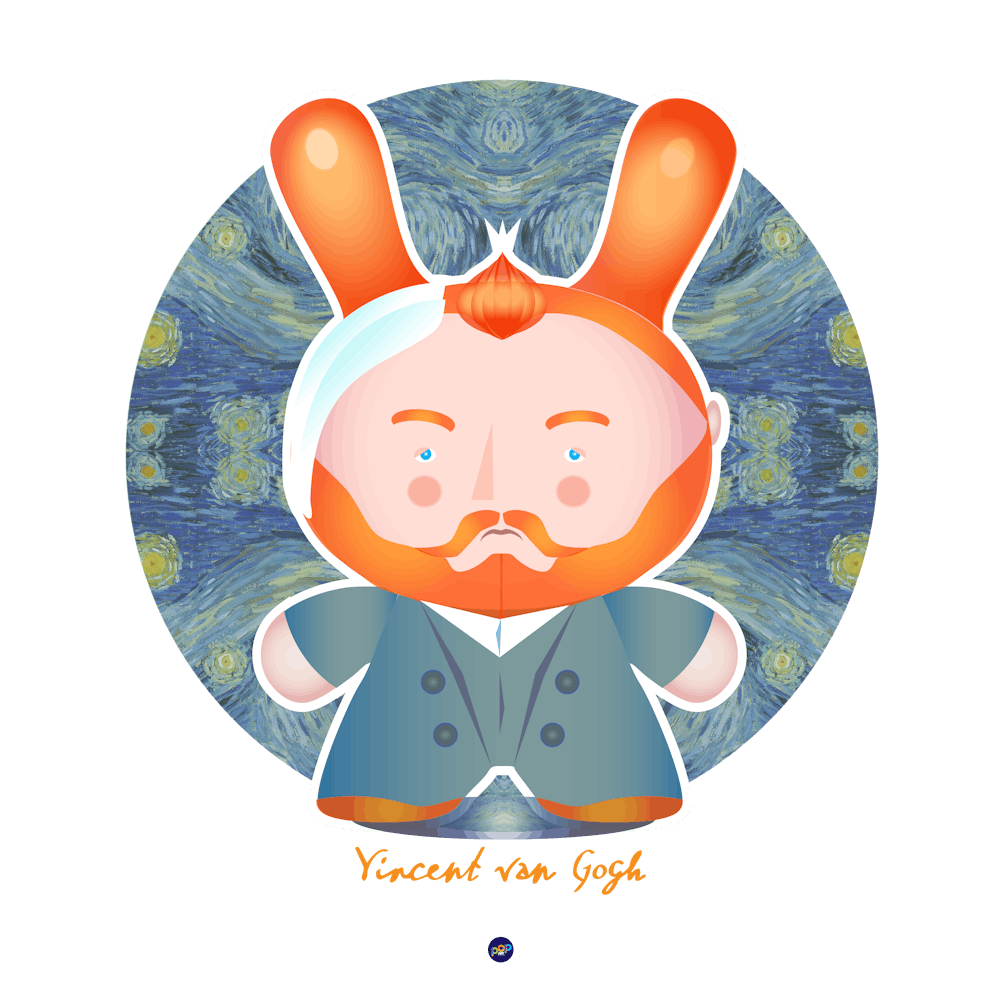 VAN GOG TOON  | ART FOR KIDS