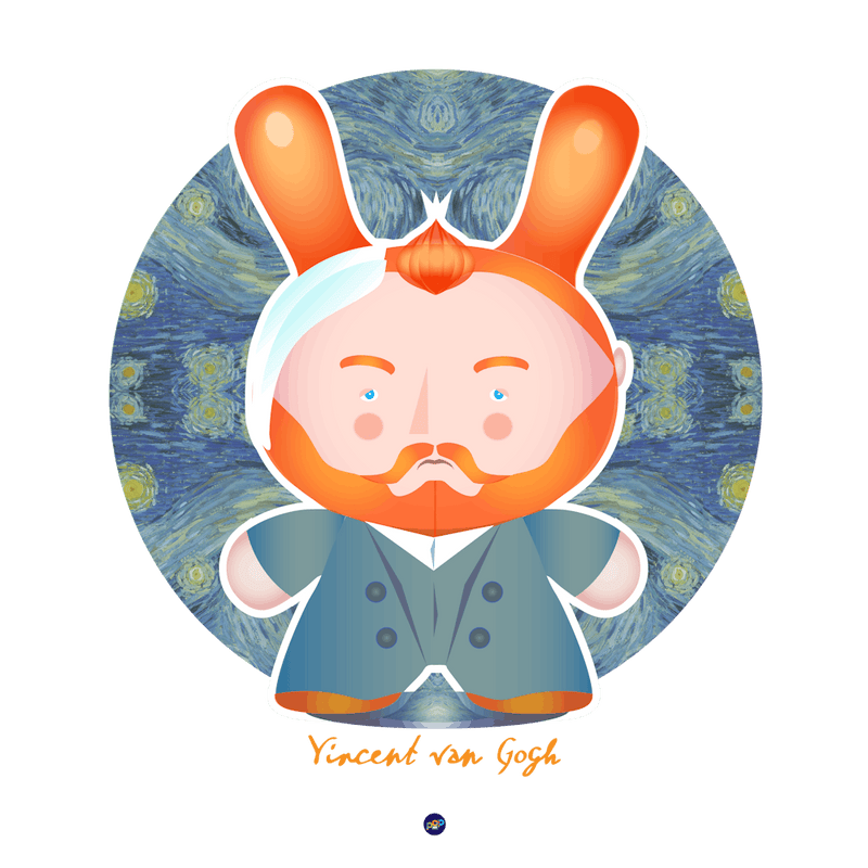 VAN GOG TOON  | ART FOR KIDS