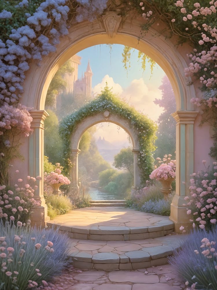 Fairytale Garden Path