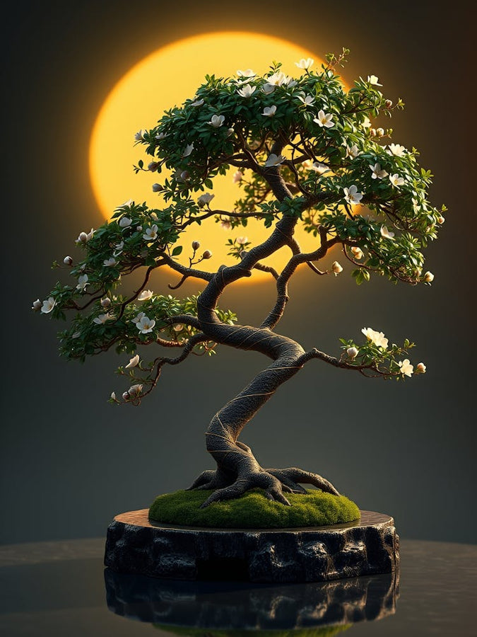 Bonsai-Baum 6 Art Print by AnikArts – Fy!