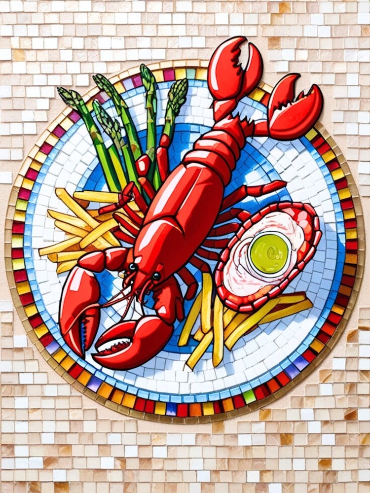 Lobster And Asparagus 3