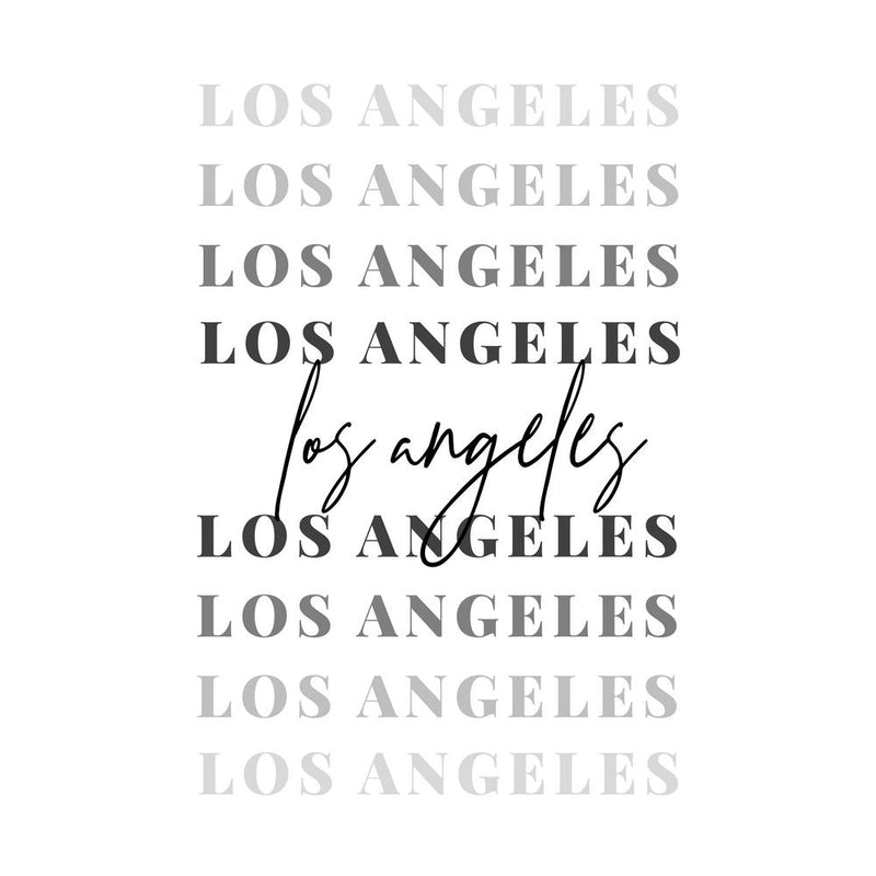 Los Angeles Fade Font