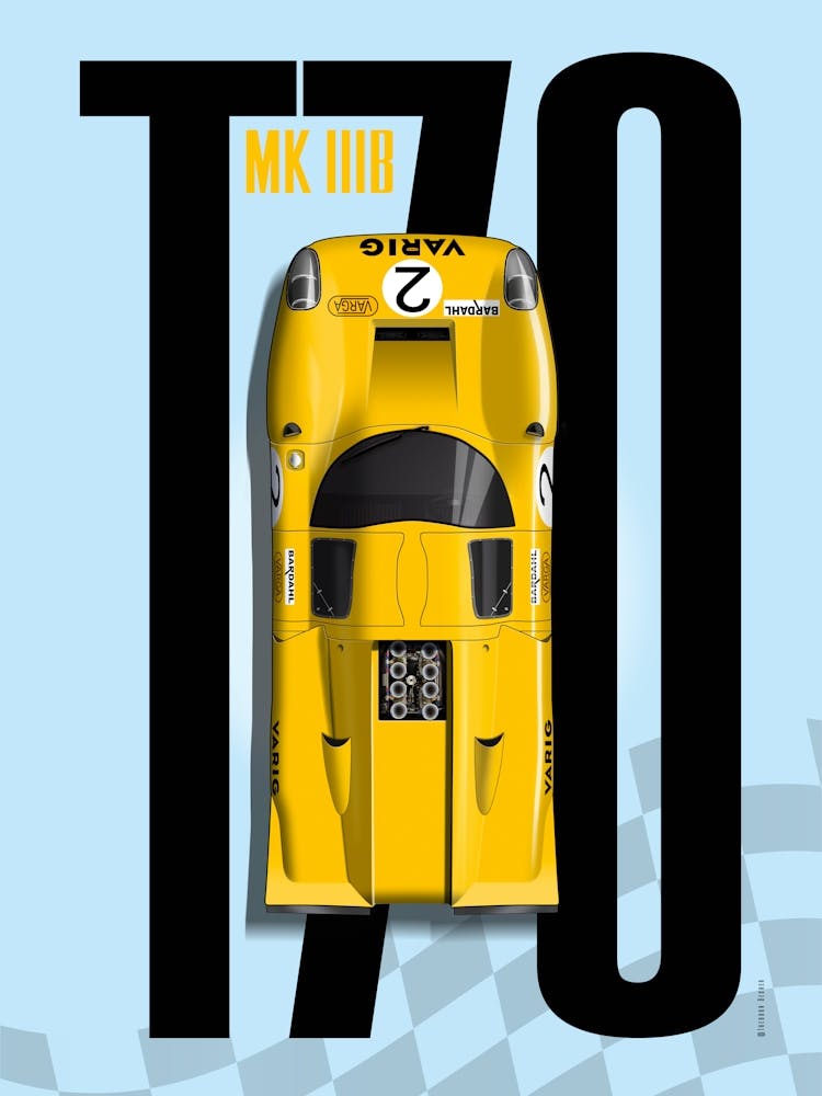 Lola T70 No.2 Varig Top Tribute