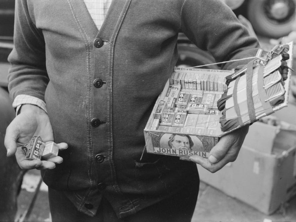 Street Vendor S Goods, Waco, Texas By Russell Lee