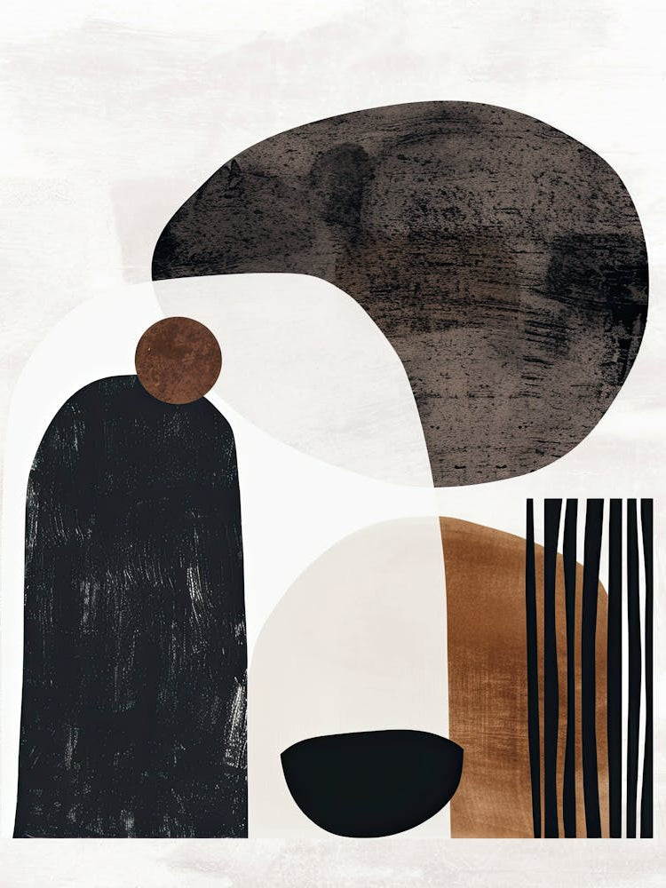 Abstract Black And White