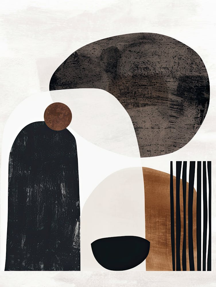 Abstract Black And White