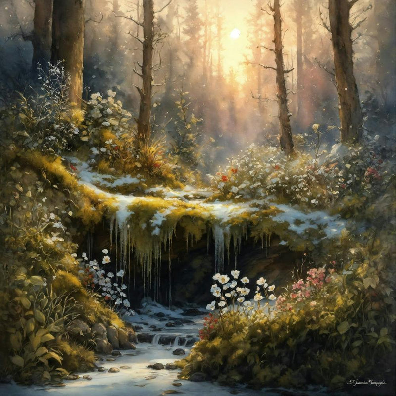 Stream In The Woods
