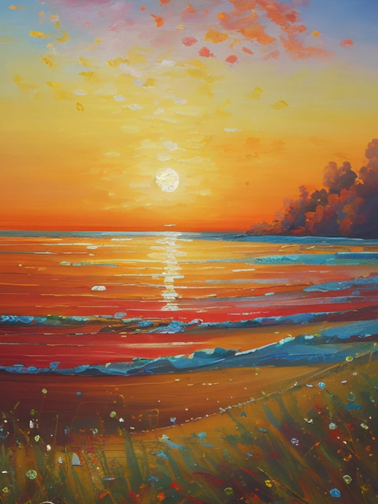 Sunset At The Beach 18