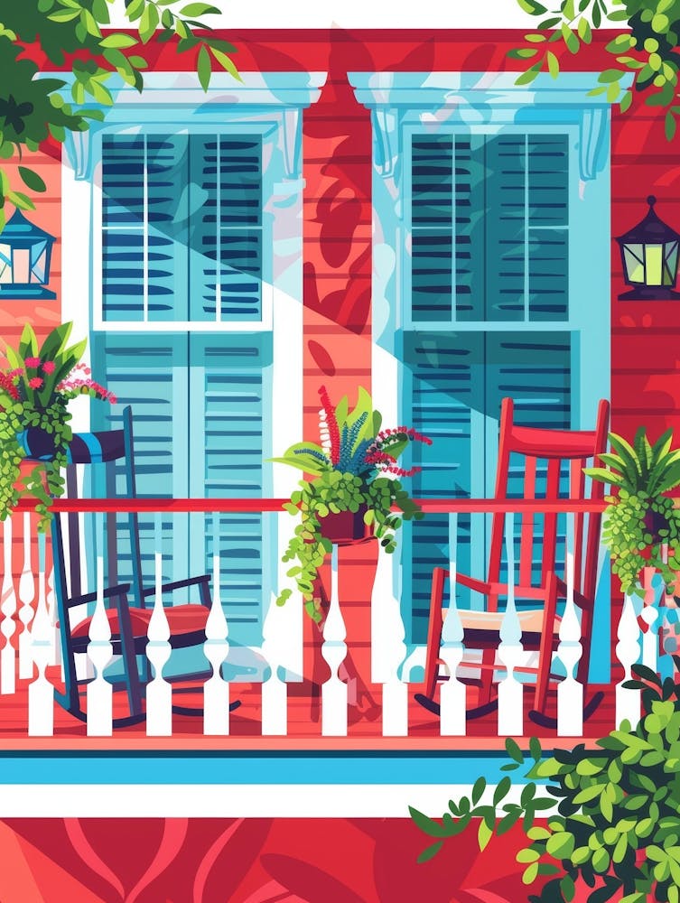 Shabby Chic Porch