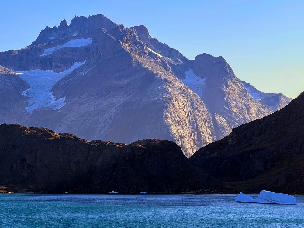 Icebergs And Mountains (Greenland Series) 1
