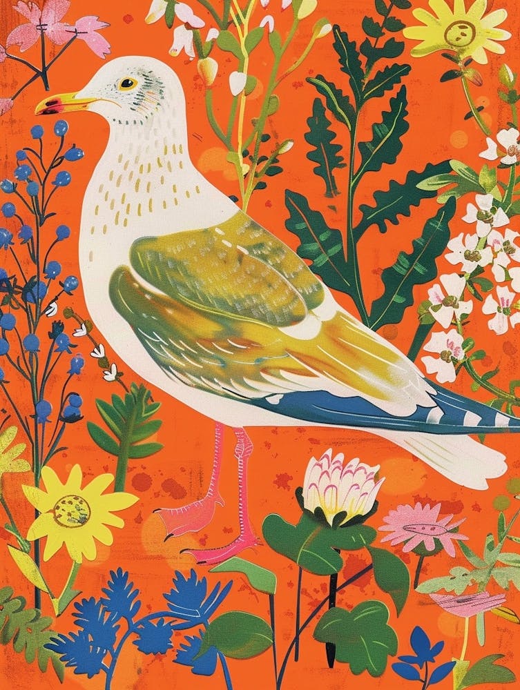 Spring Birds Seagull 3