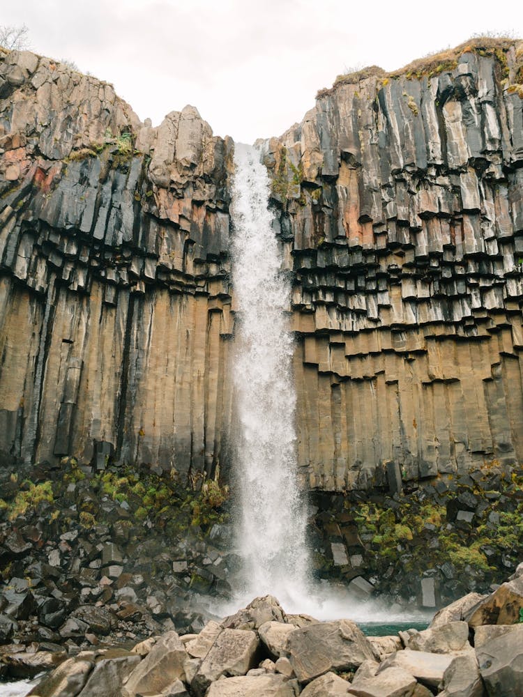 Waterfall In Iceland