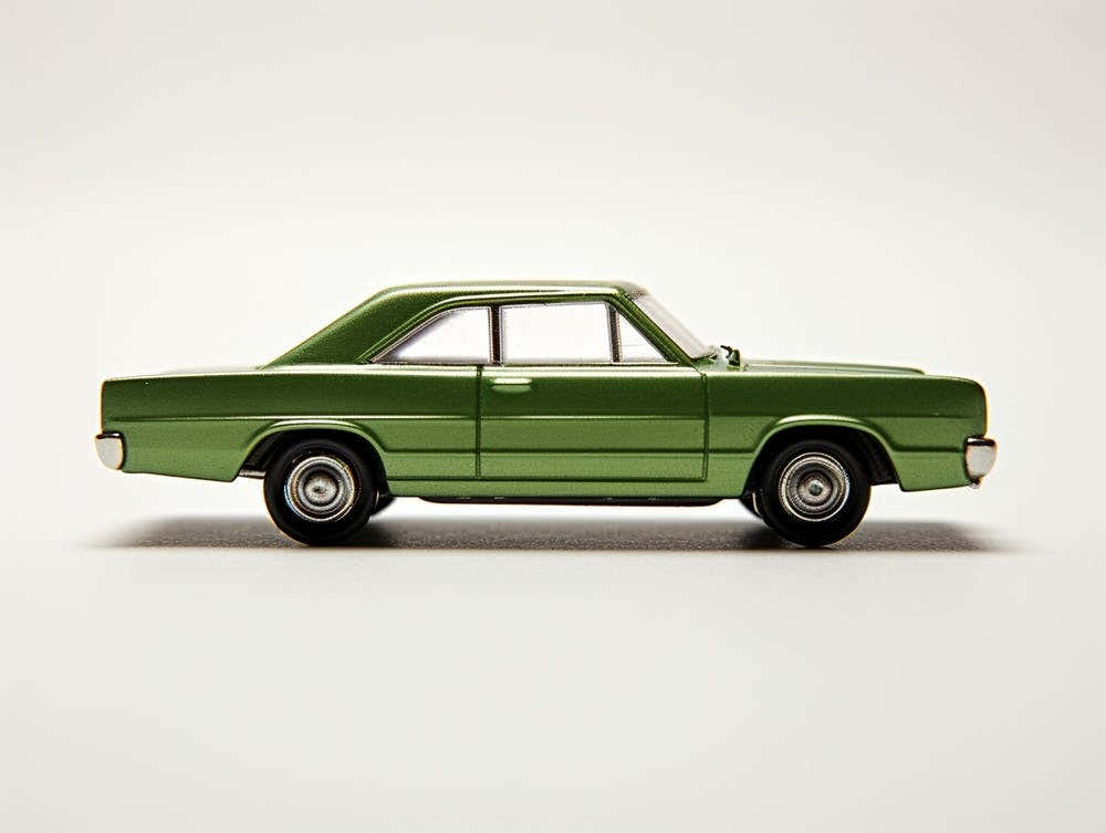Toy Car 68 Dodge Dart Green