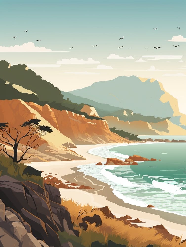 Great Ocean Walk Australia Hiking Trail Landscape