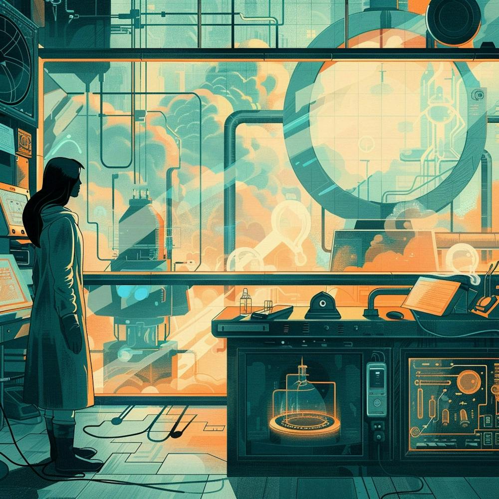 Woman In A Laboratory