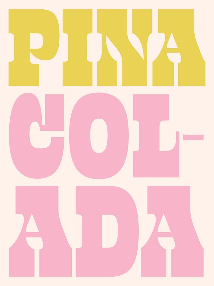 Pina Colada Cocktail