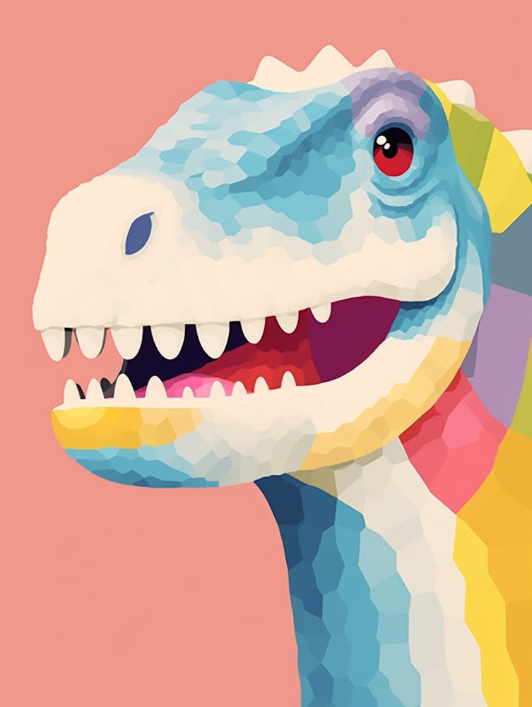 Bunter Dinosaurier Velocisaurus 1