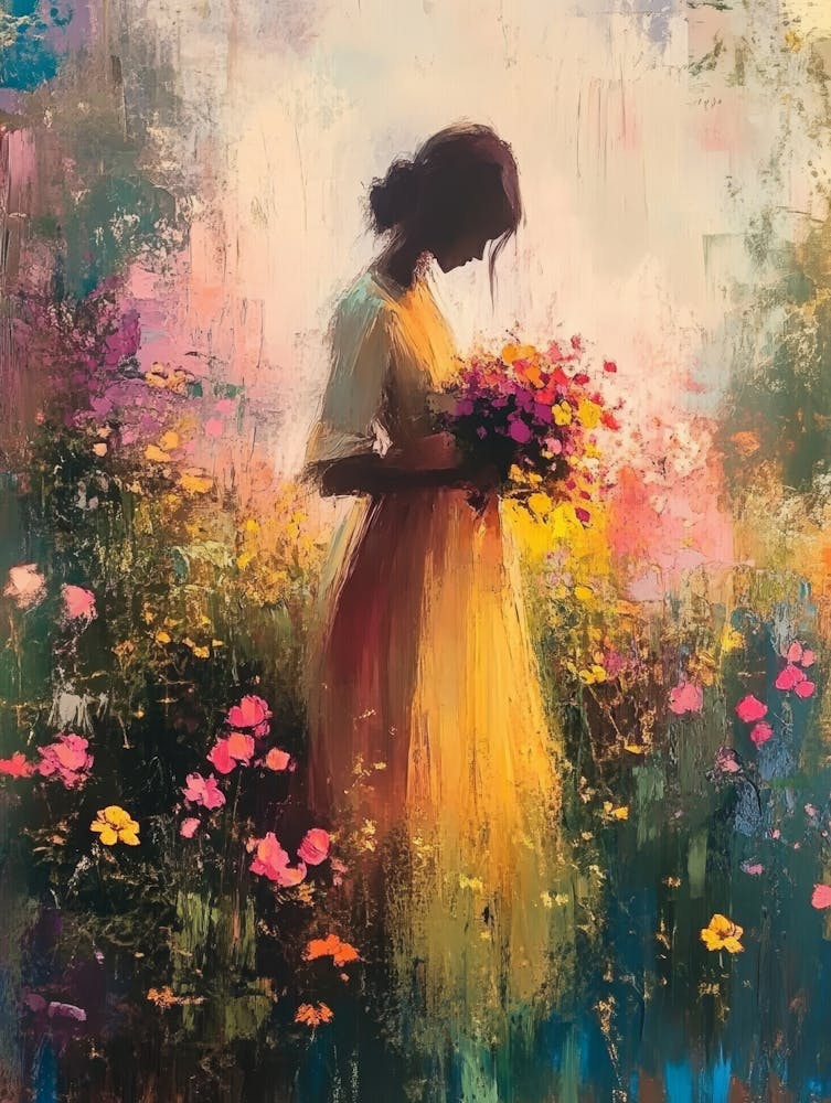 Girl In A Yellow Dress