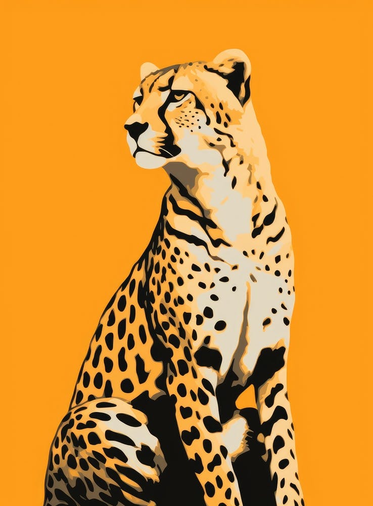 Cheetah Canvas Art