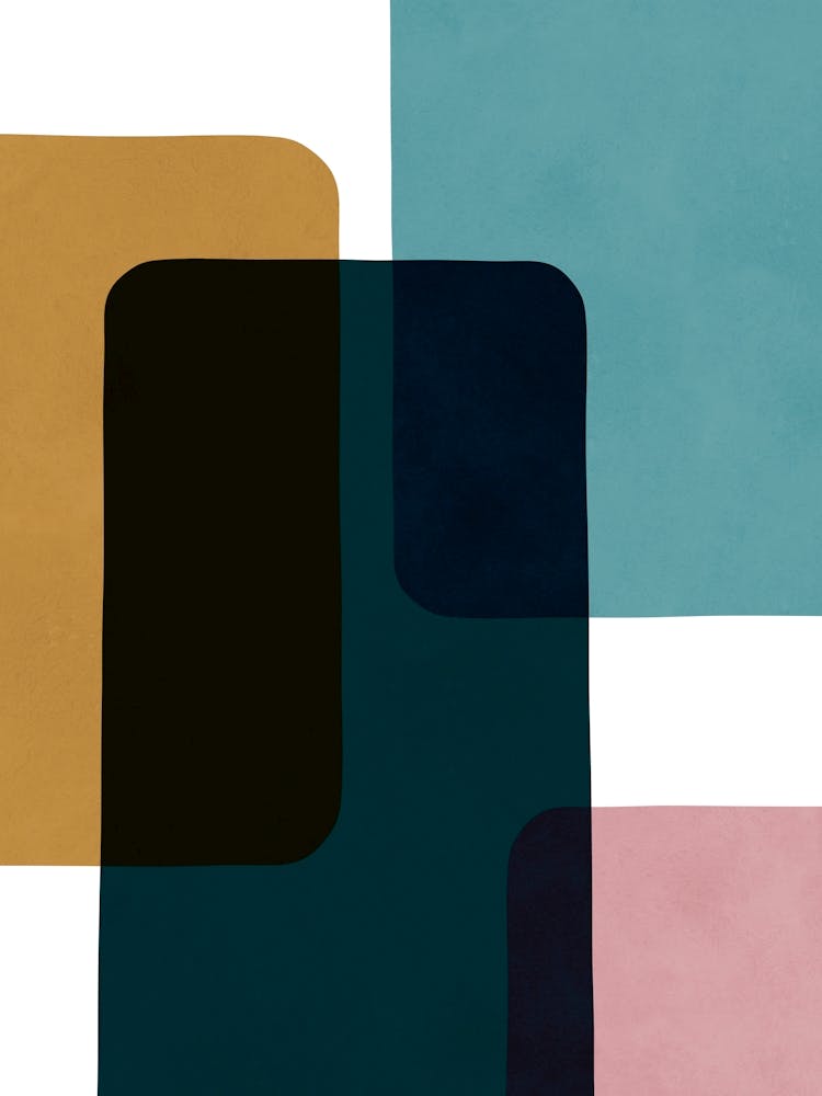 Boho geometric rectangles 2