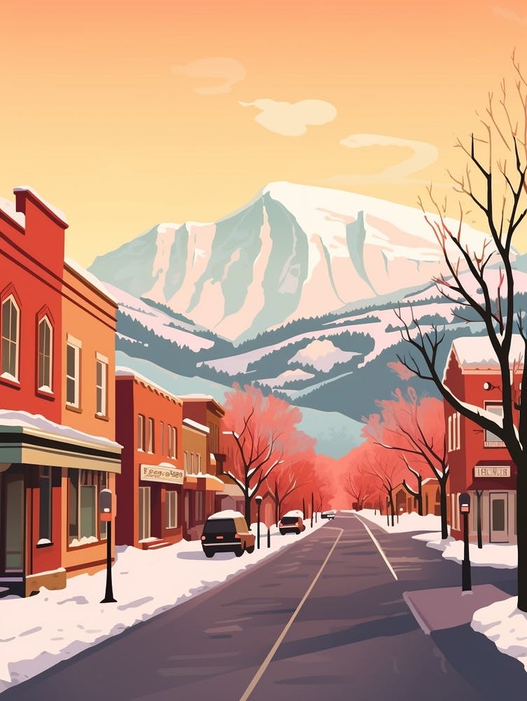 Vintage Winter Travel Illustration Boulder Colorado In Th B6086c59 16b8 4d1b Ba43 74c824970223