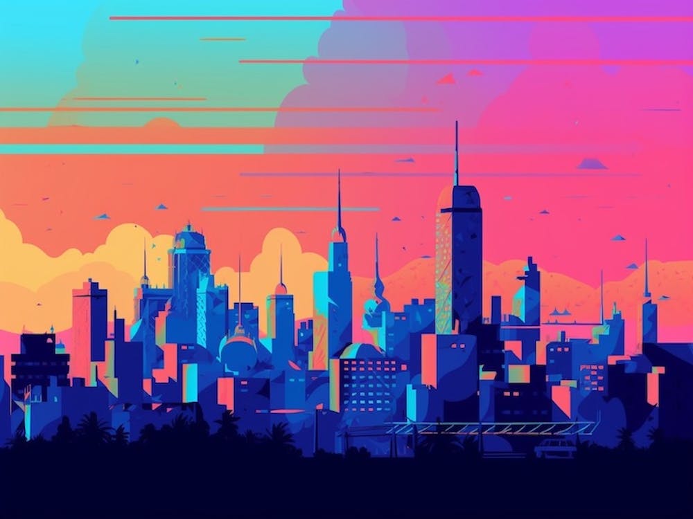 St Petersburg Skyline