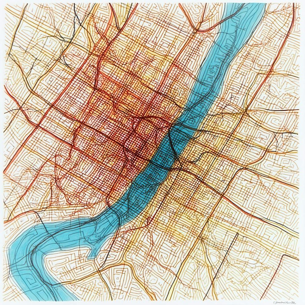 Karte von Philadelphia