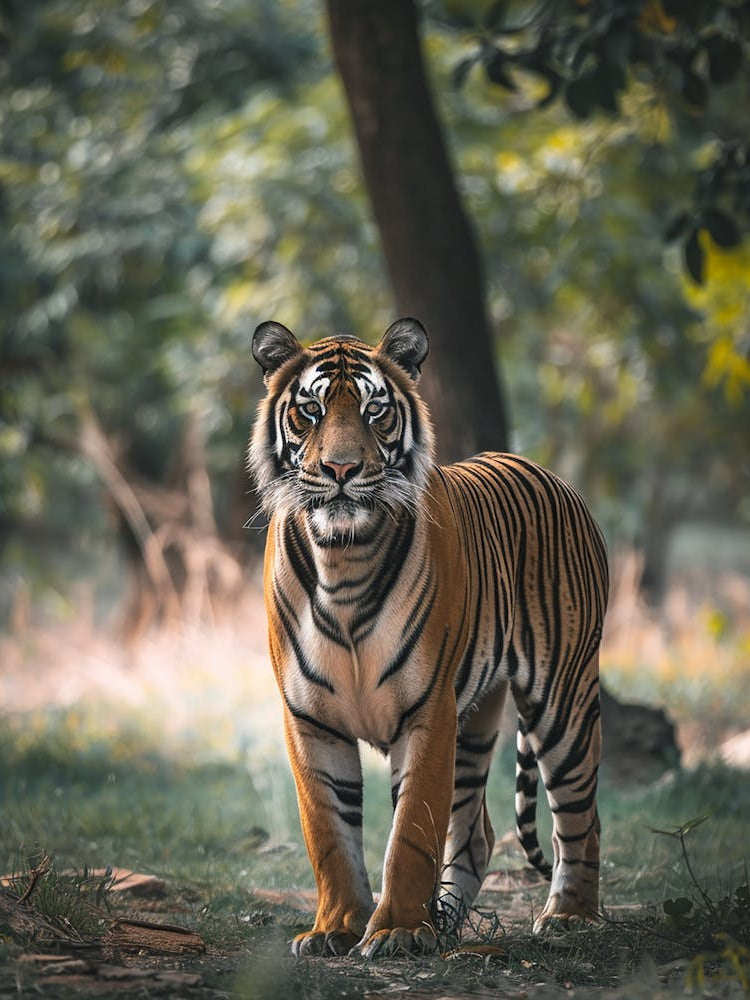 Tiger In The Forest