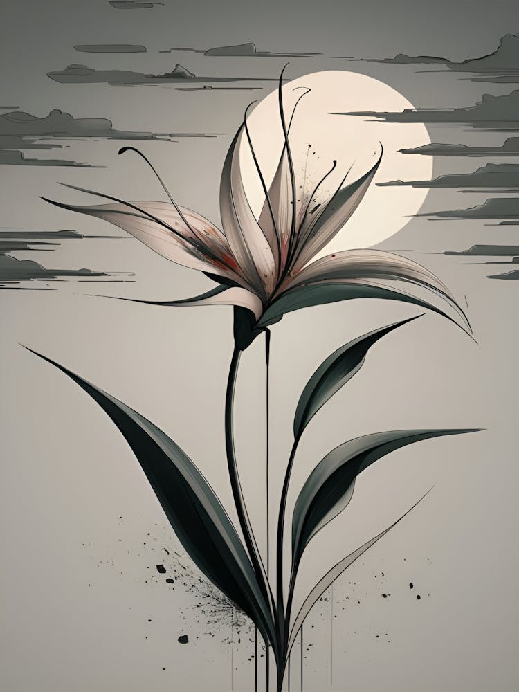 Flower In The Moonlight