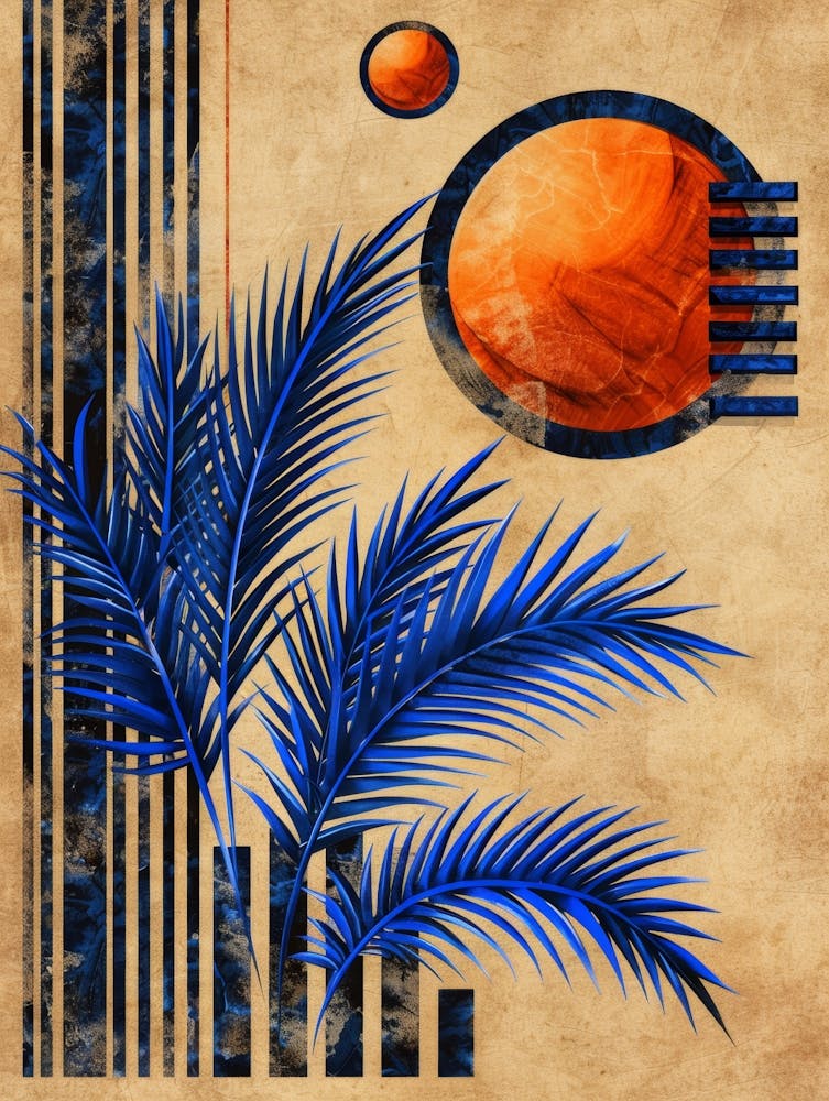 Palme und Sonne