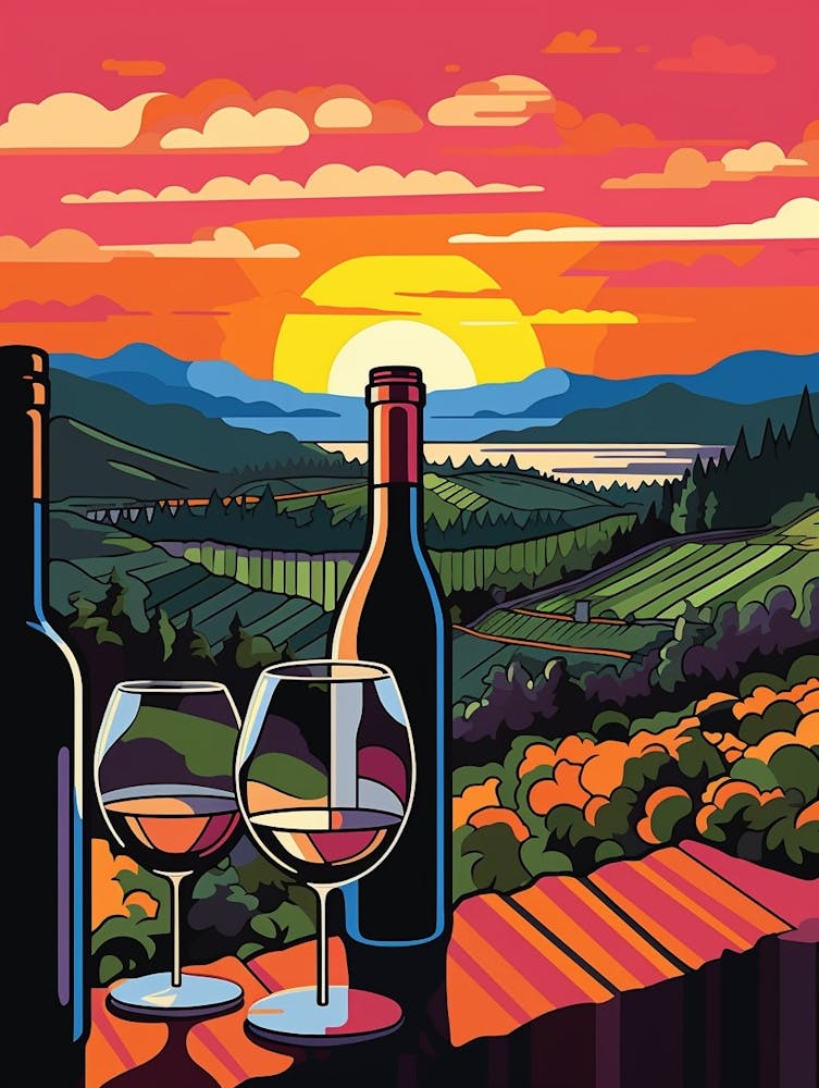 Woodinville Wine Country Fauvism 16